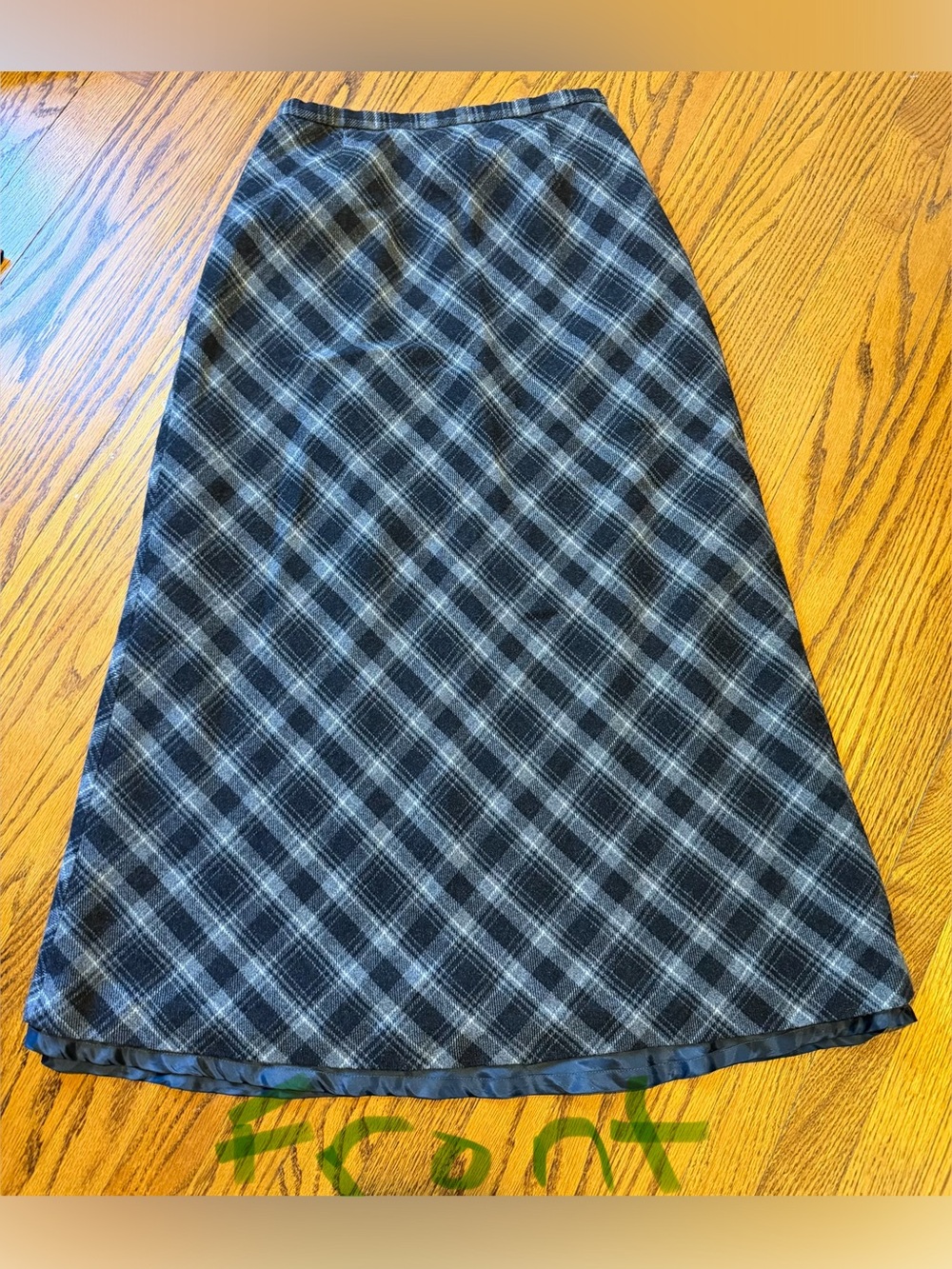 Eddie Bauer Plaid Maxi Skirt - Size 8